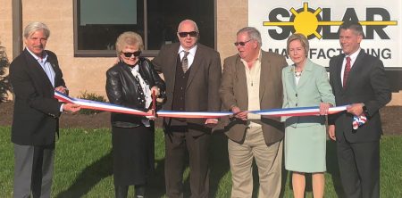 Solar Manufacturing Ribbon Cutting Celebration at New Sellersville Facility